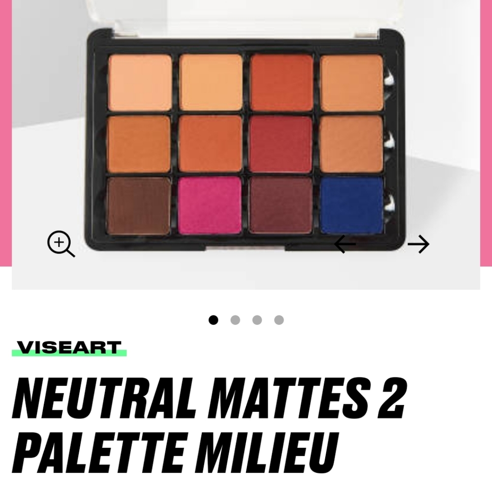 Viseart Neutral Mattes 2 Milieu palette